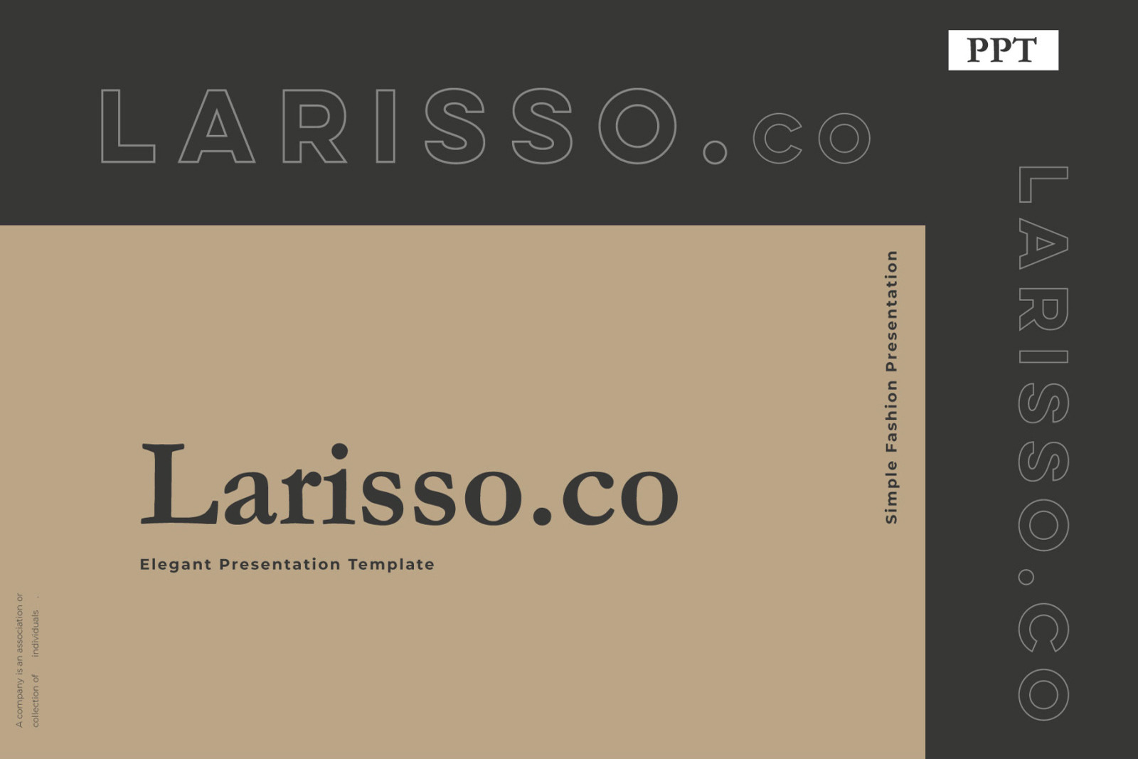 Larisso Presentation Template