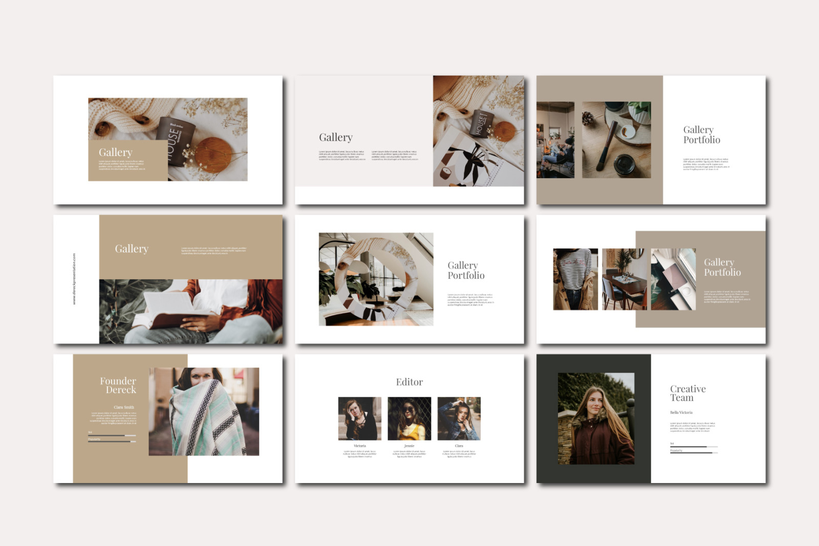 Dereck Presentation Template Dereck Presentation Template