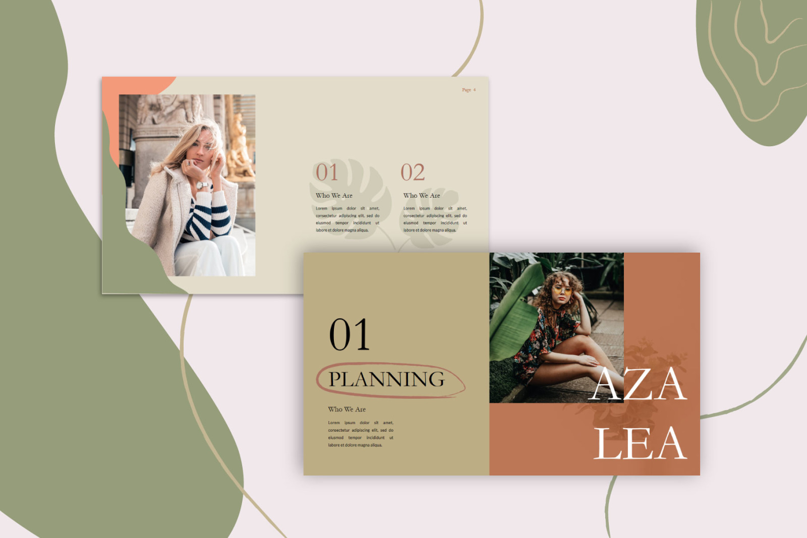 Azalea Presentation Template Azalea Presentation Template