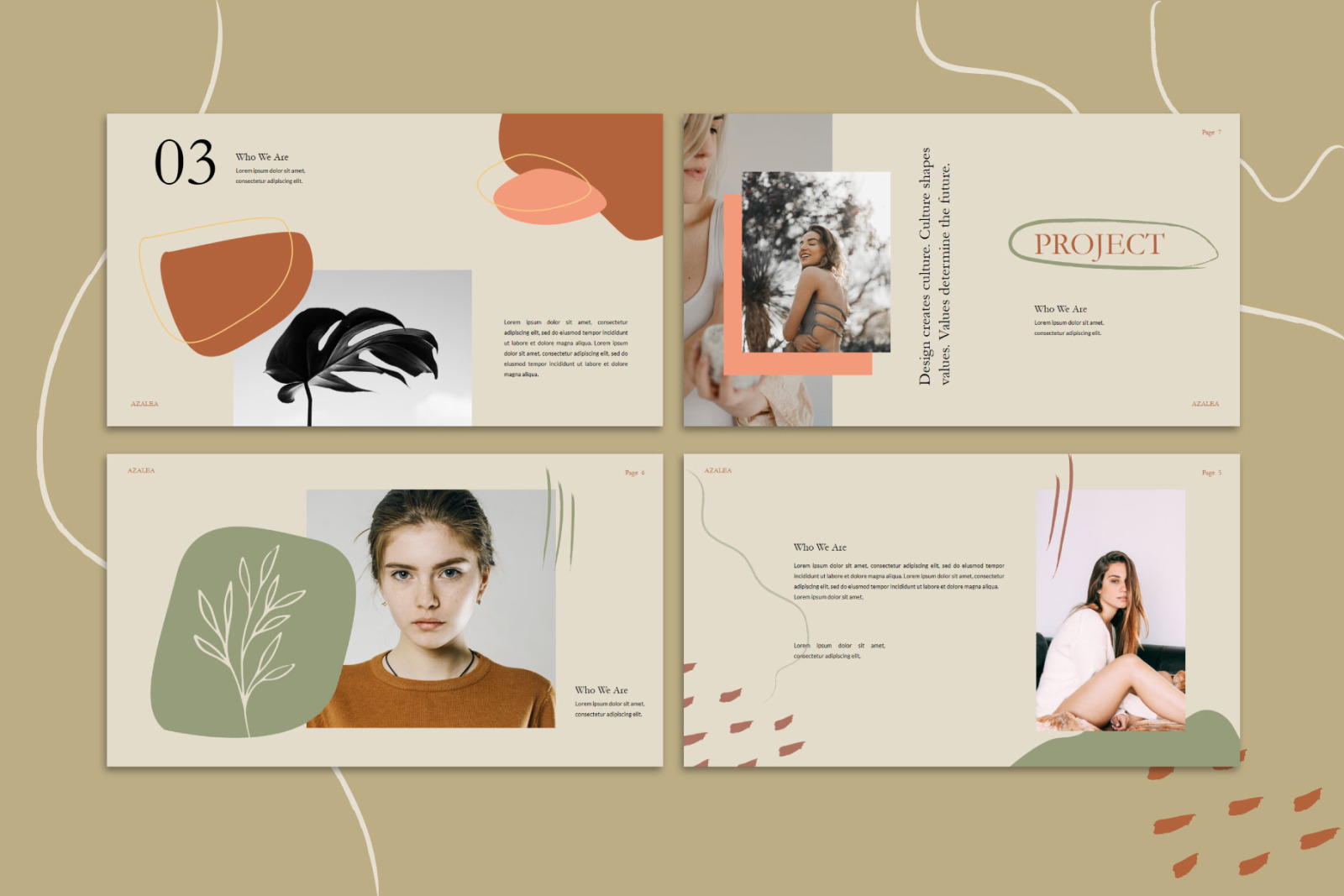 Azalea Presentation Template Azalea Presentation Template