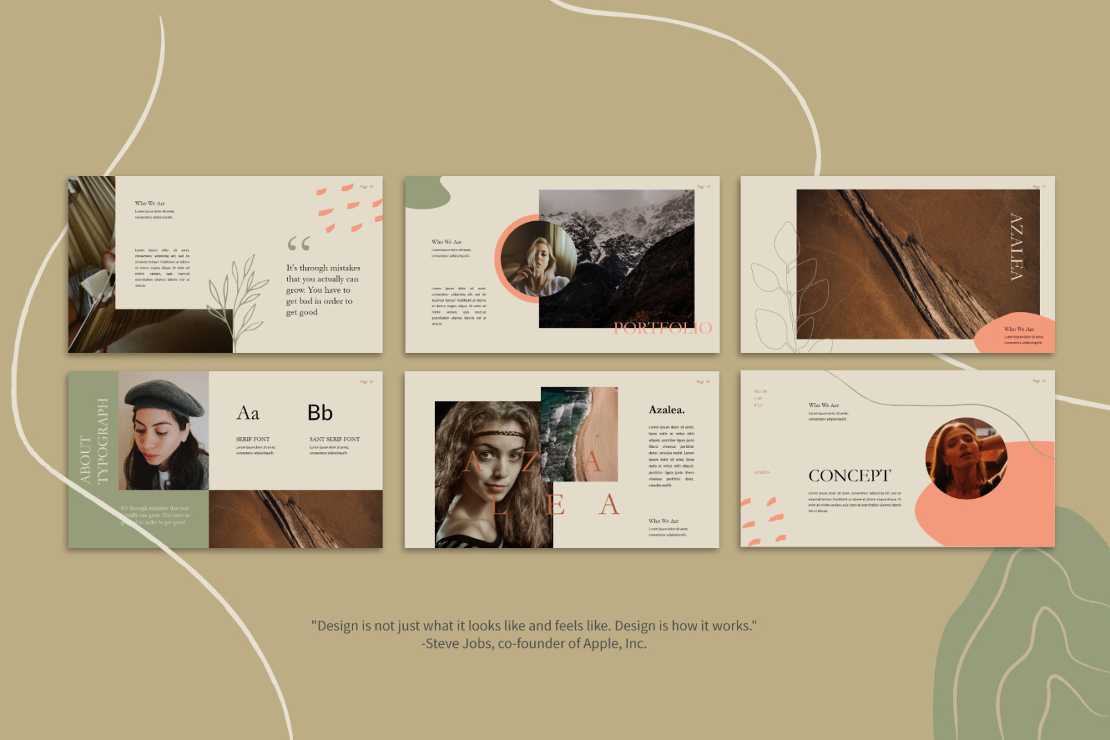 Azalea Presentation Template Azalea Presentation Template
