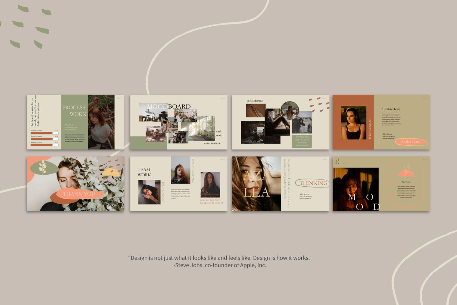 Azalea Presentation Template Azalea Presentation Template