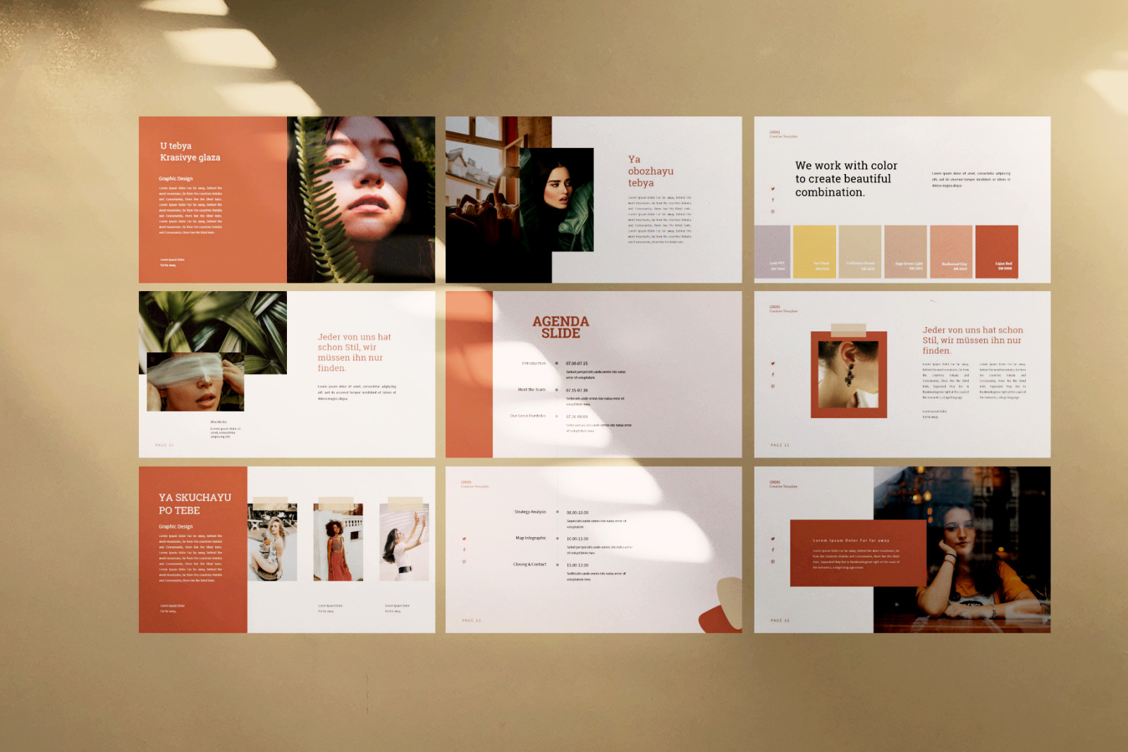 Look Presentation Template