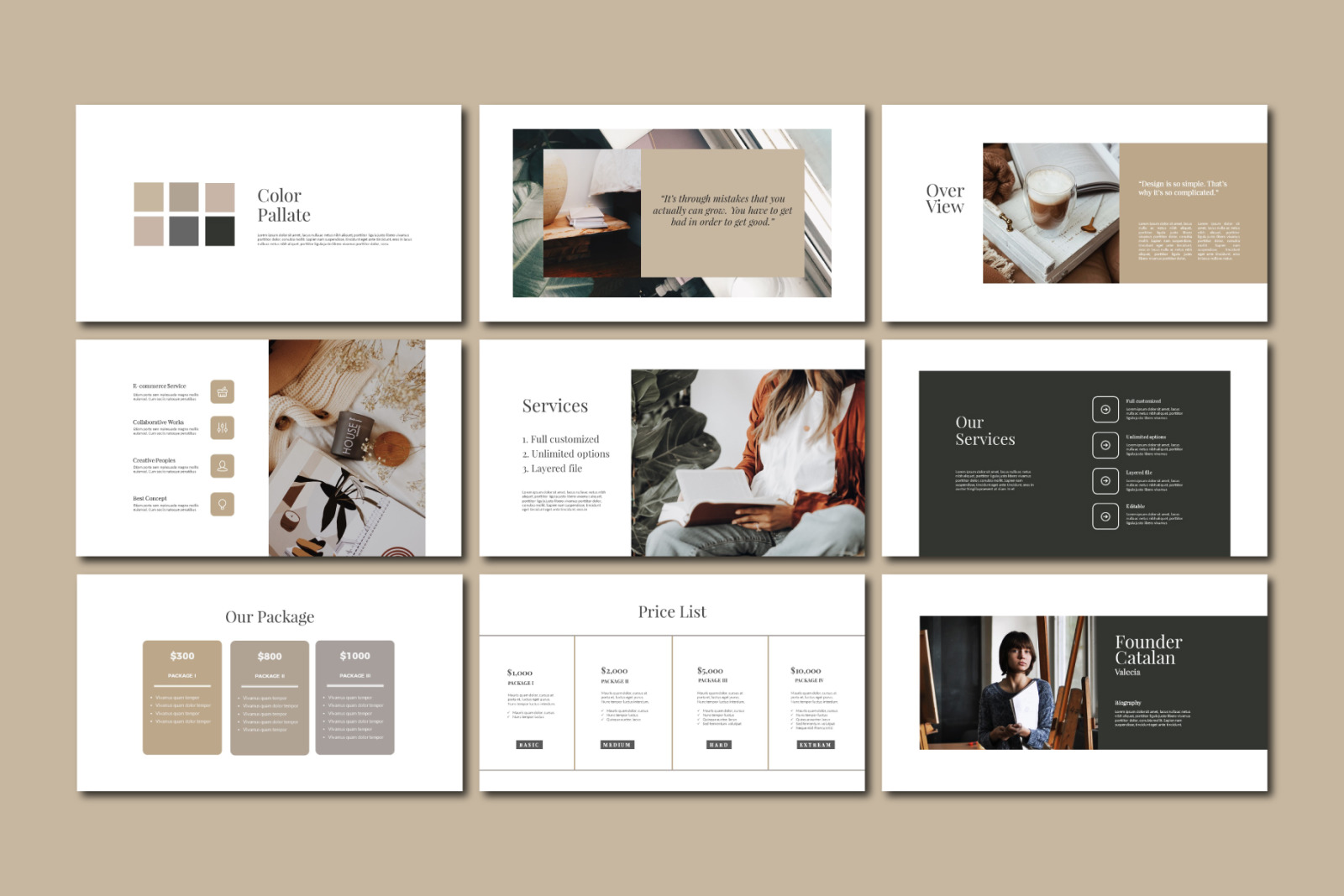 Catalan Presentation Template Catalan Presentation Template