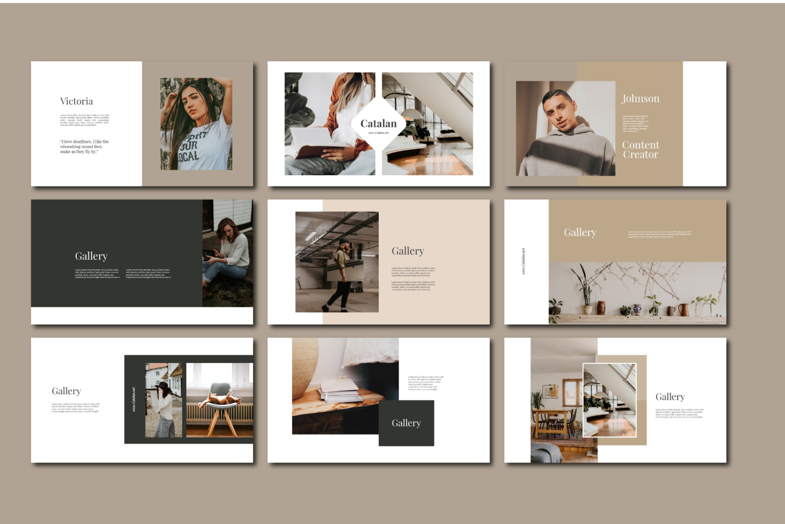 Catalan Presentation Template Catalan Presentation Template