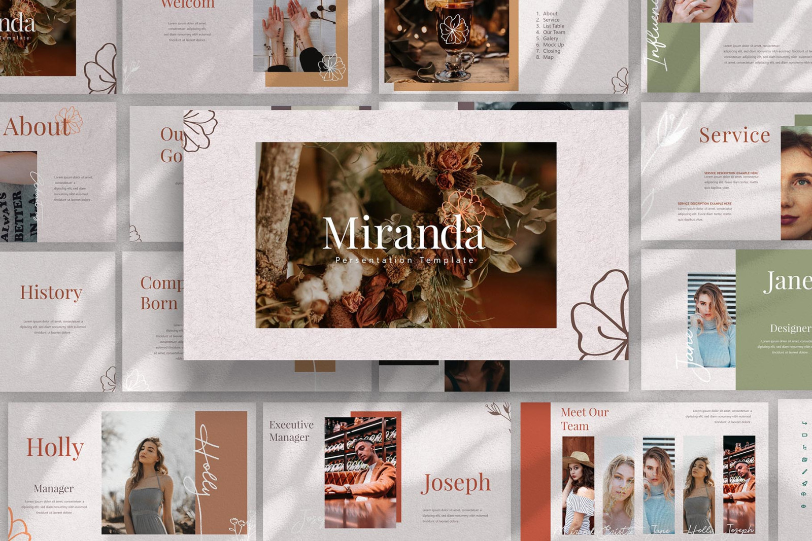 Miranda Presentation Template