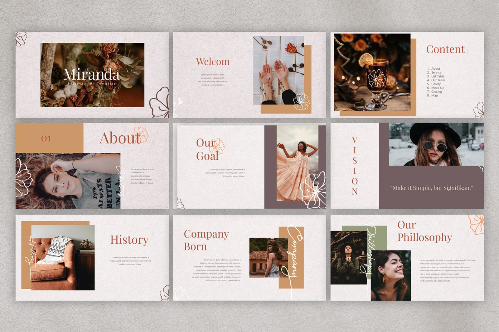 Miranda Presentation Template