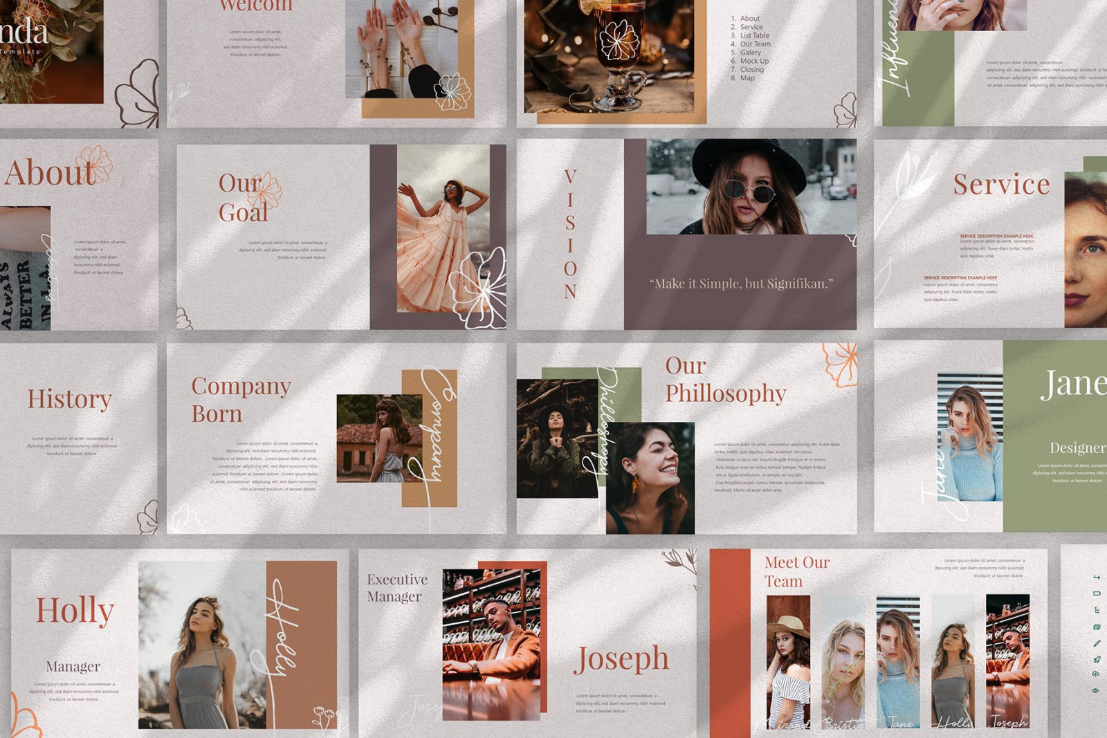 Miranda Presentation Template