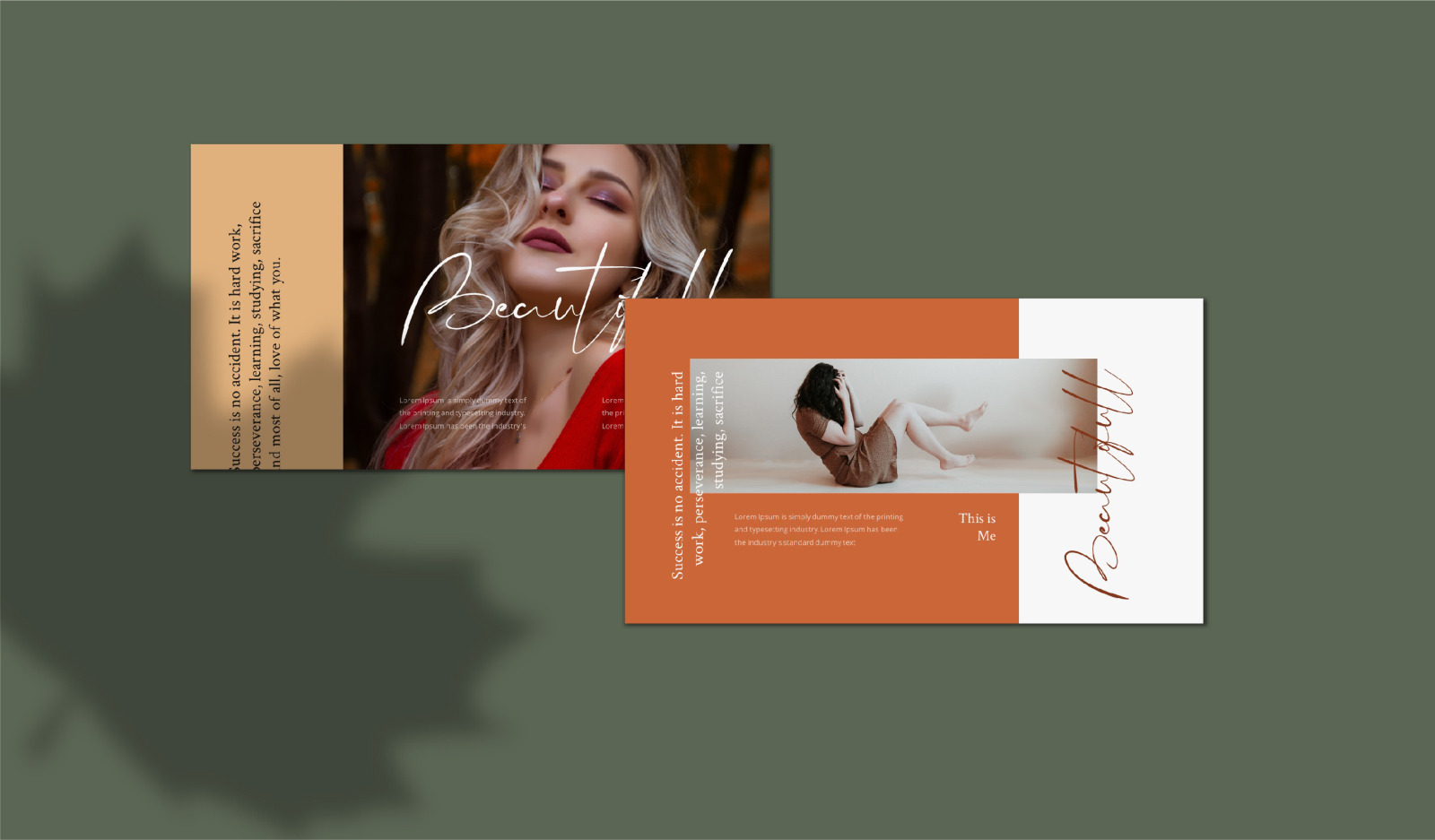 Holly Presentation Template Holly Presentation Template