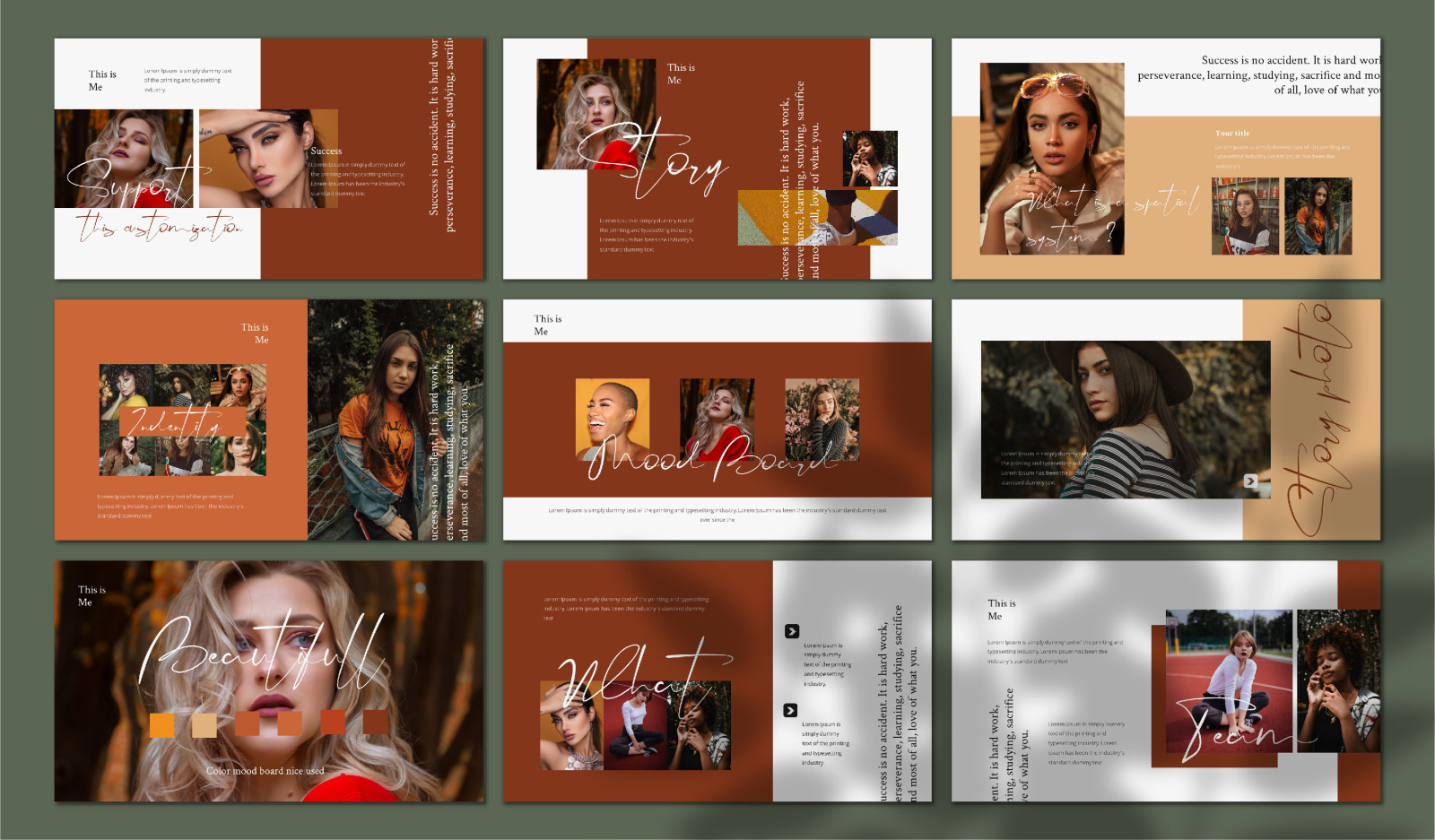 Holly Presentation Template Holly Presentation Template