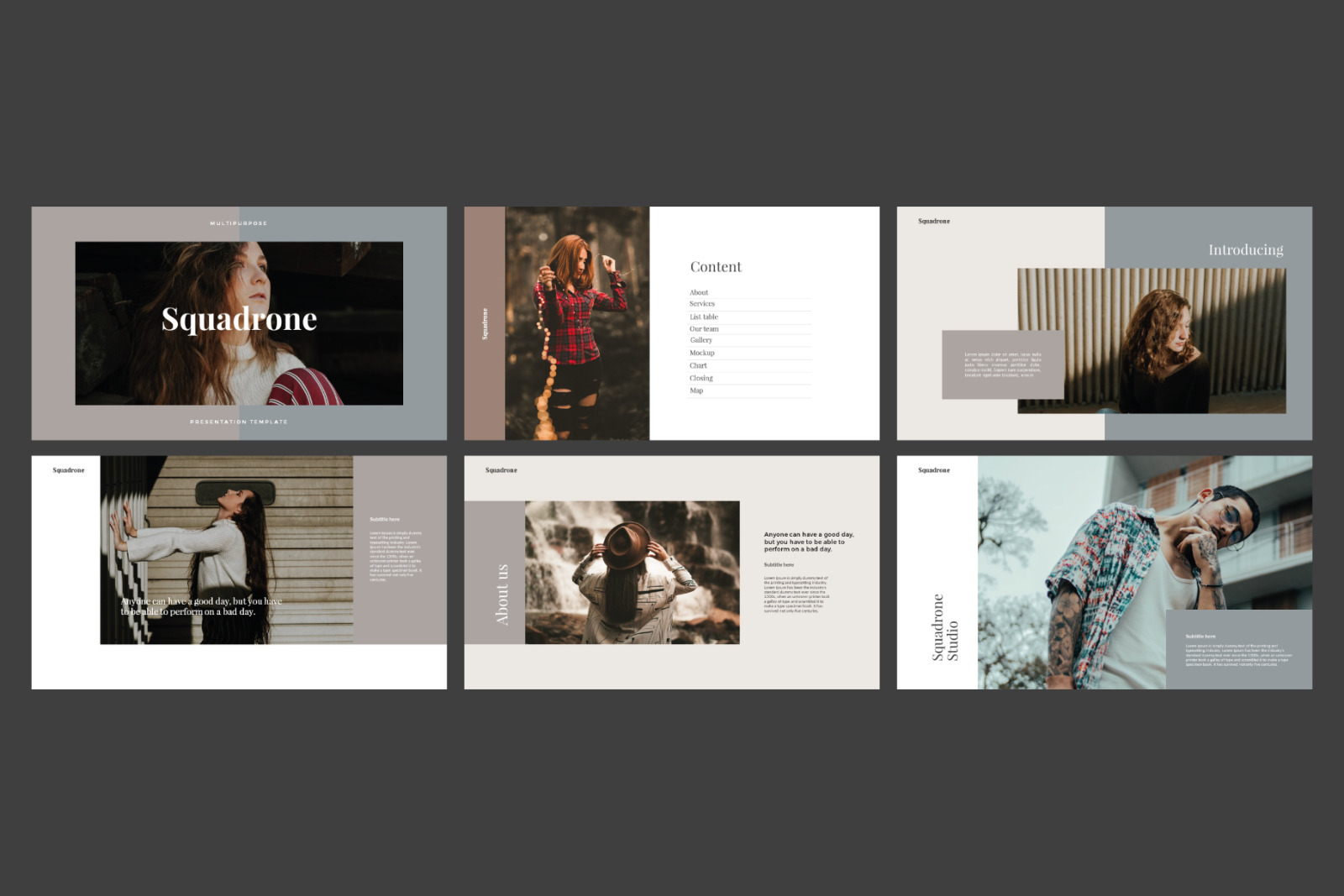 Squadrone Presentation Template Squadrone Presentation Template