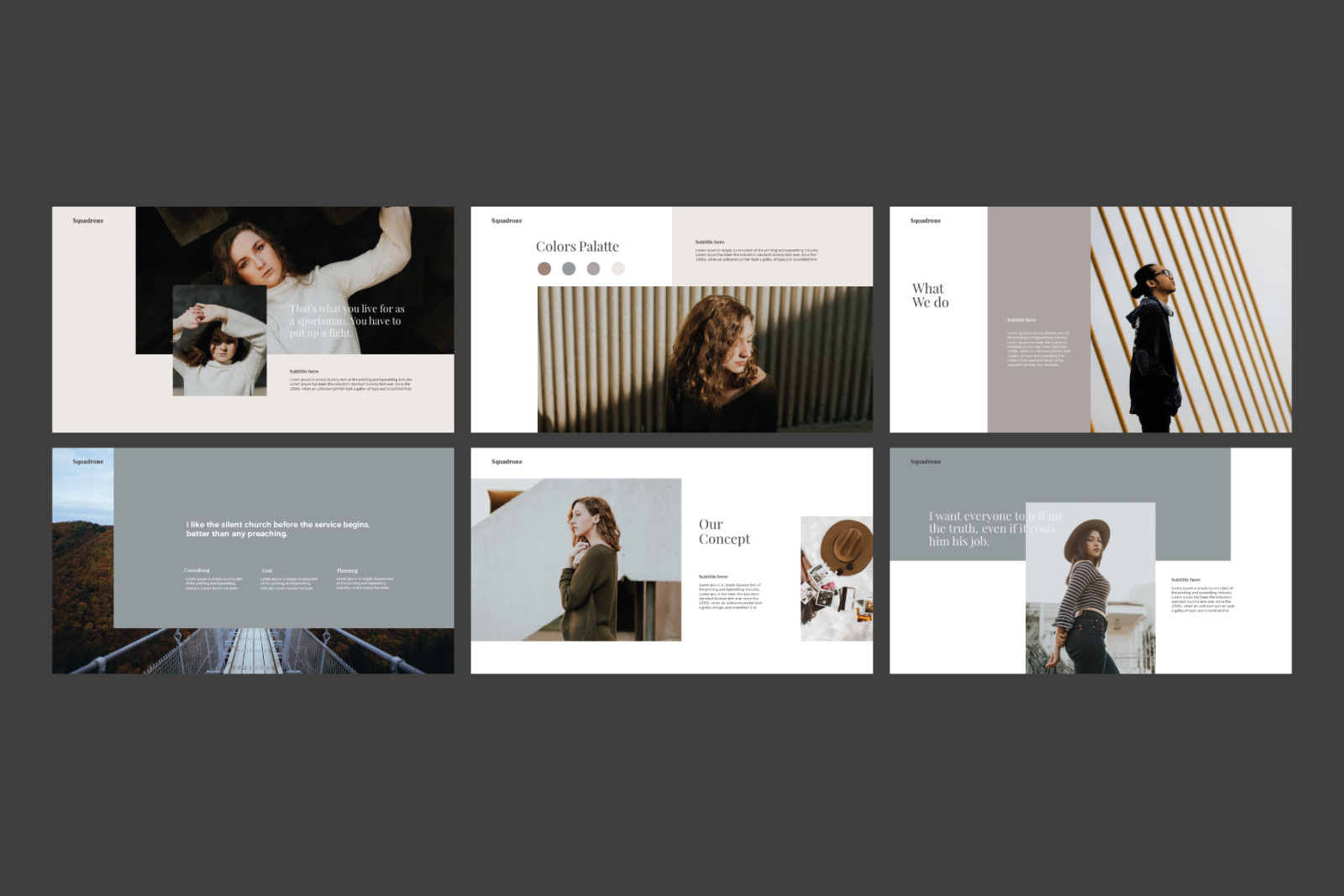 Squadrone Presentation Template Squadrone Presentation Template