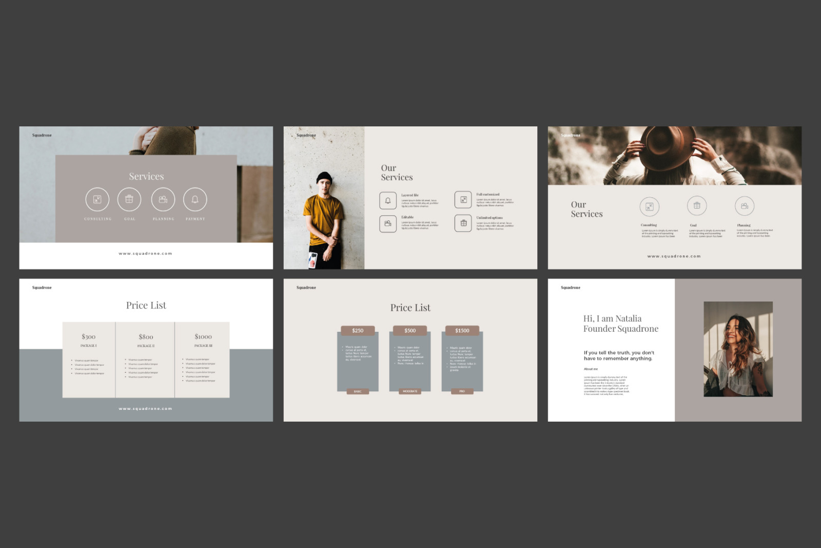 Squadrone Presentation Template Squadrone Presentation Template