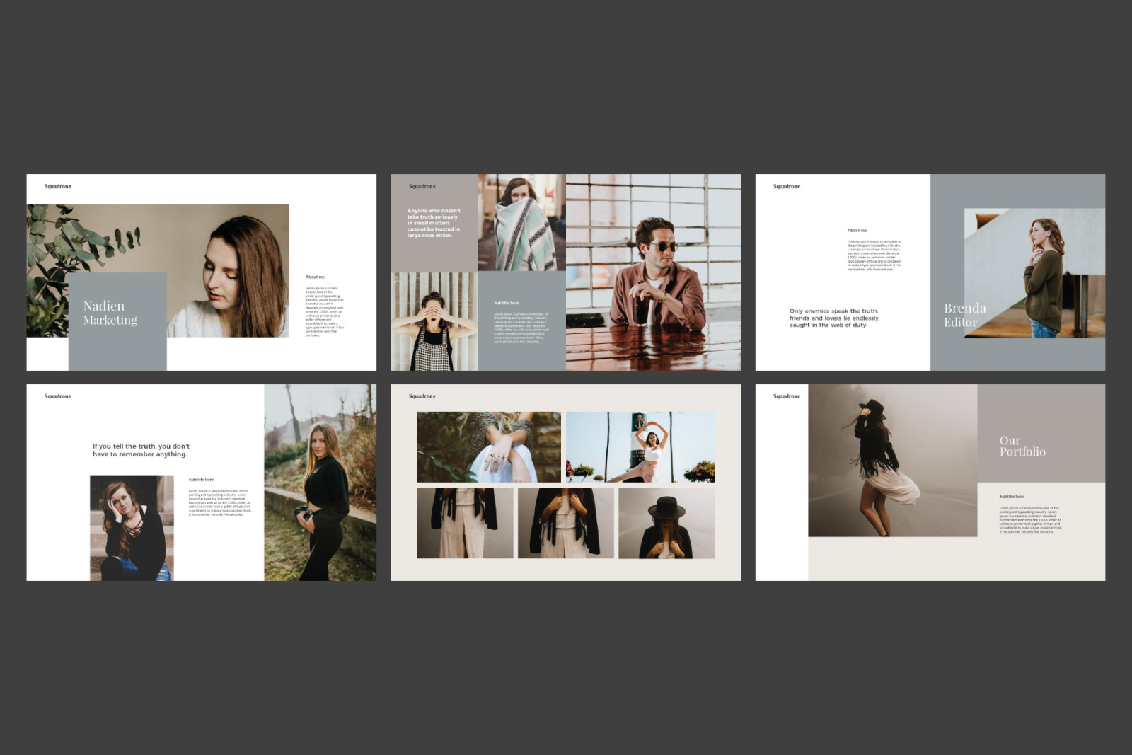 Squadrone Presentation Template Squadrone Presentation Template