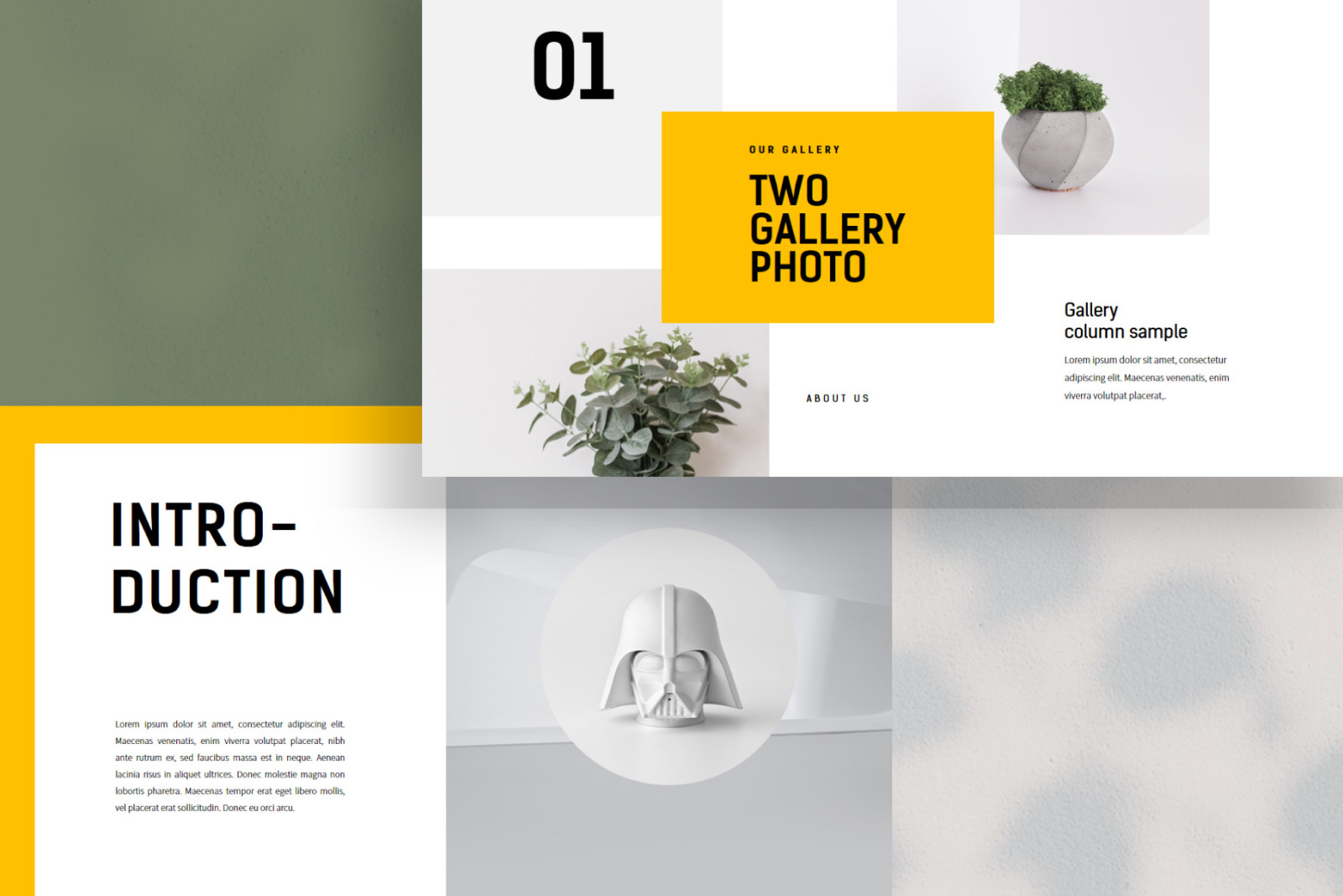 Minimal Presentation Template