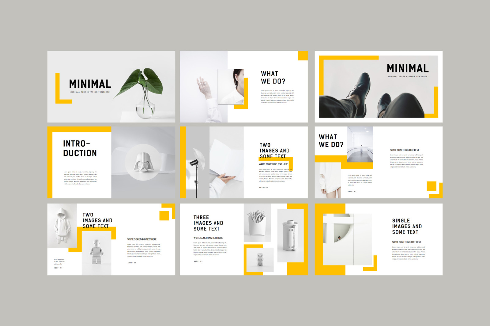 Minimal Presentation Template