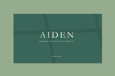 Aiden Presestation Template - Templates