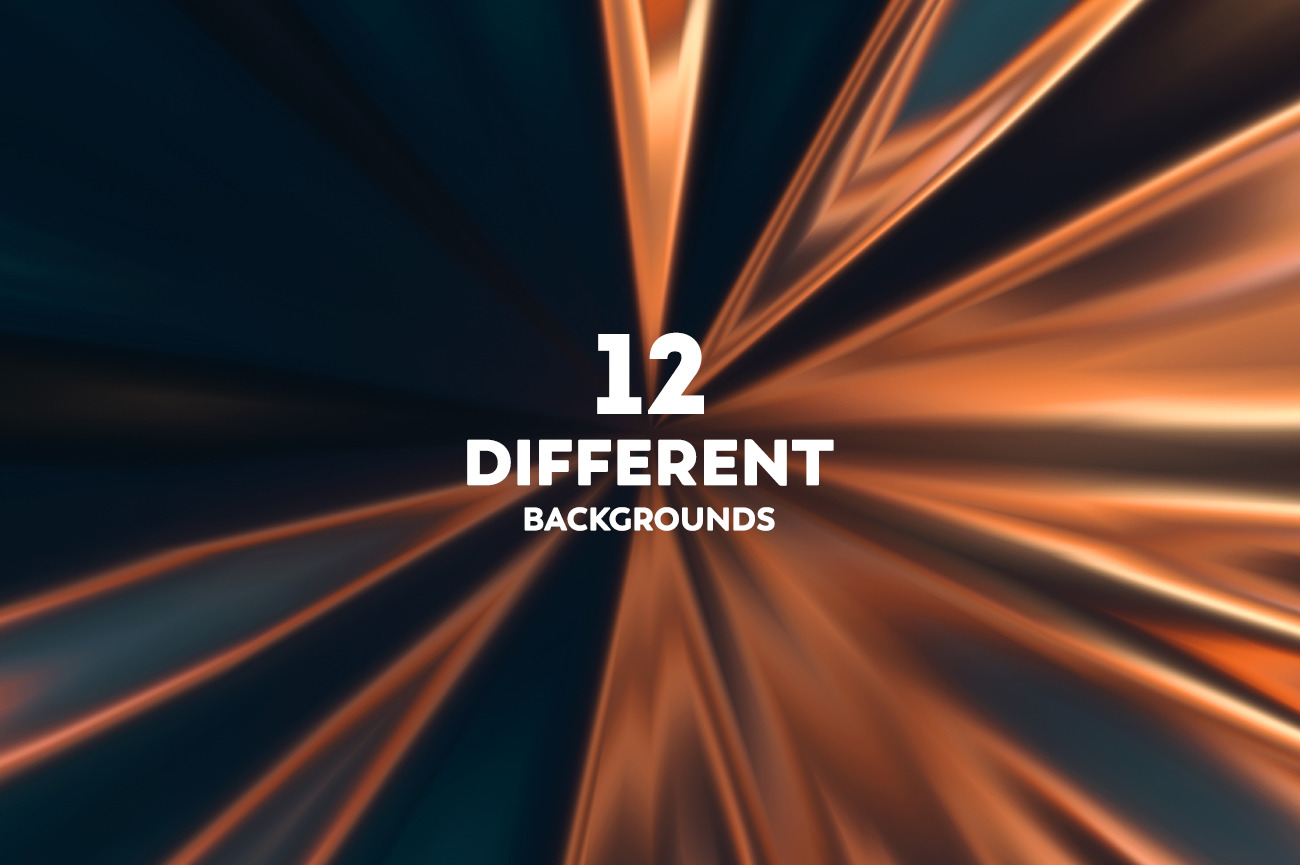 Abstract Speed Velocity Backgrounds - Bronze And Turquoise Abstract Speed Velocity Backgrounds - Bronze And Turquoise