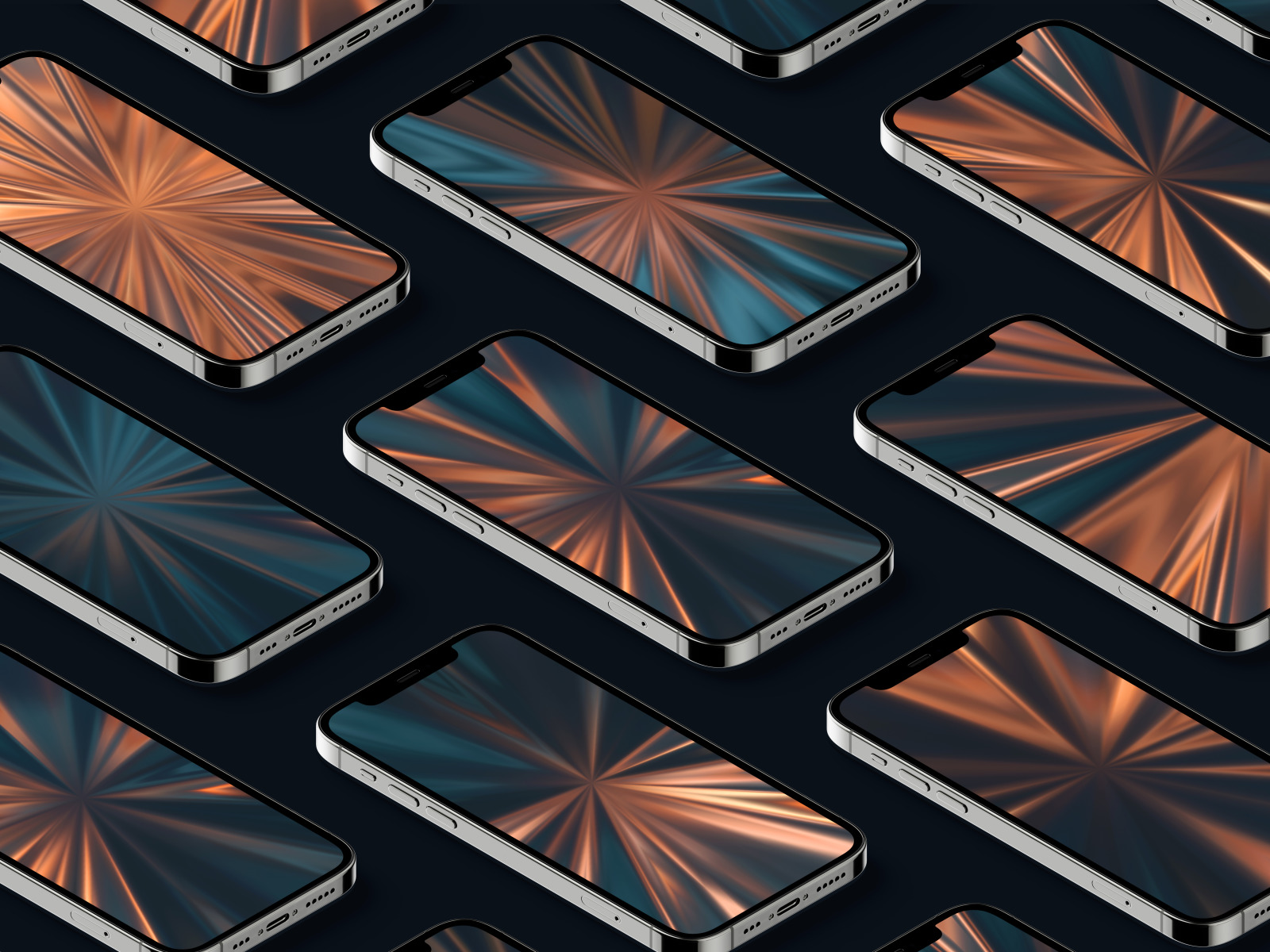 Abstract Speed Velocity Backgrounds - Bronze And Turquoise Abstract Speed Velocity Backgrounds - Bronze And Turquoise