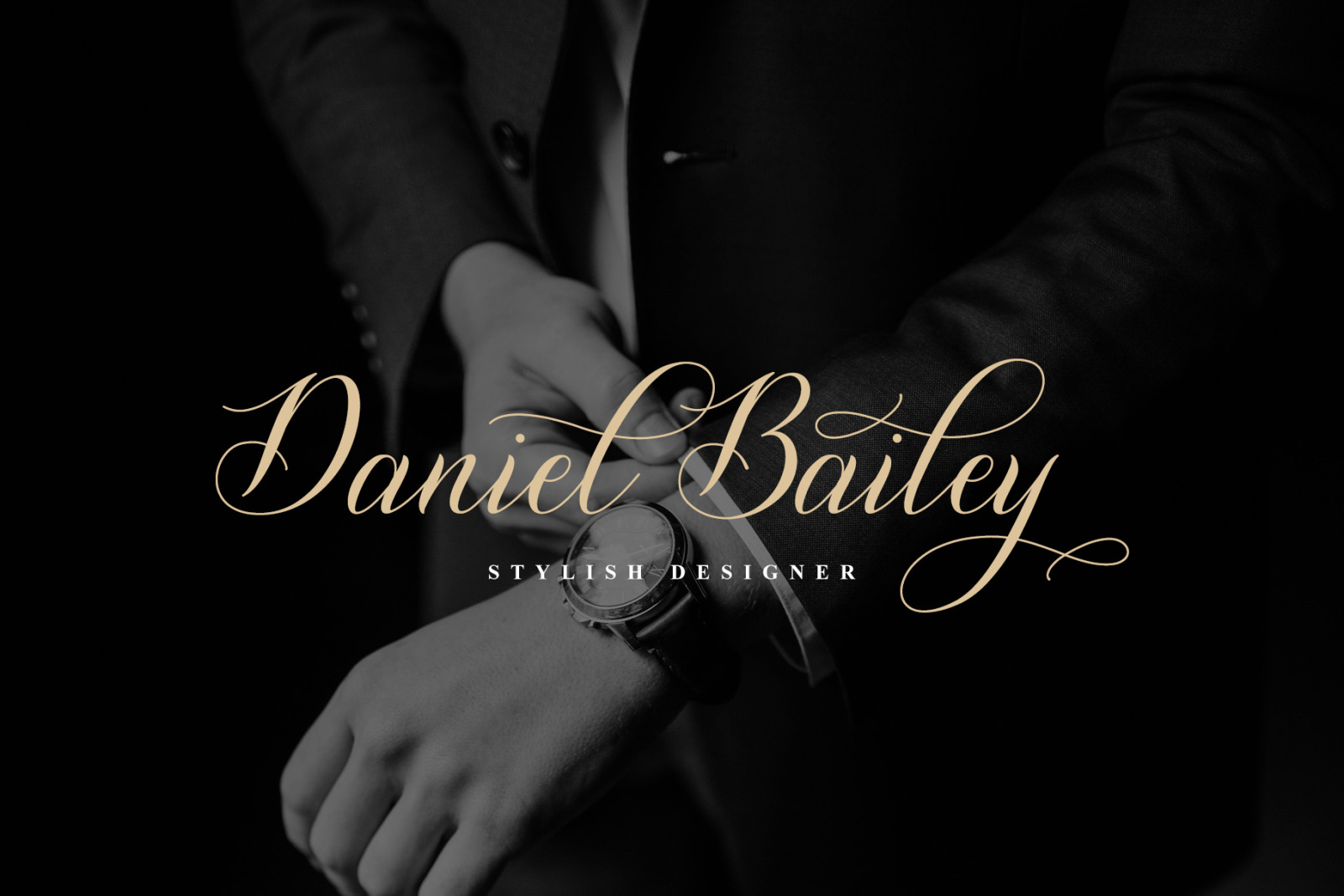 Shutterday - Calligraphy Font Shutterday - Calligraphy Font