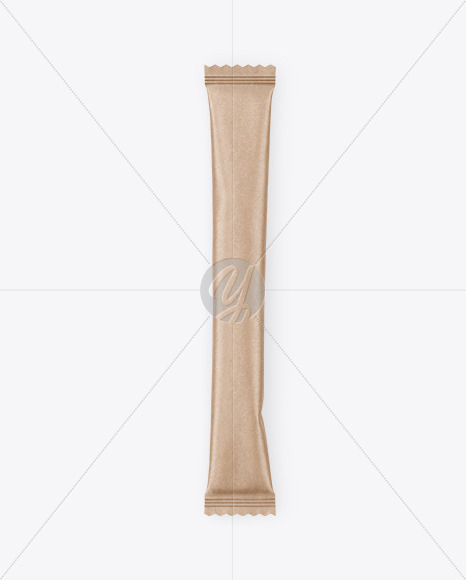 Kraft Stick Sachet Mockup