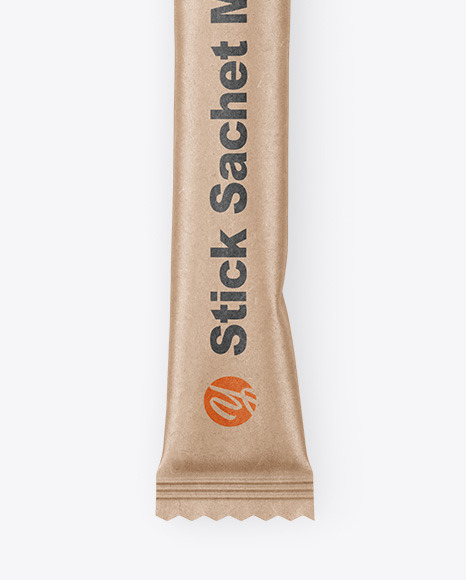 Kraft Stick Sachet Mockup