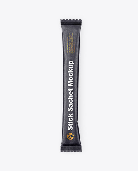 Kraft Stick Sachet Mockup