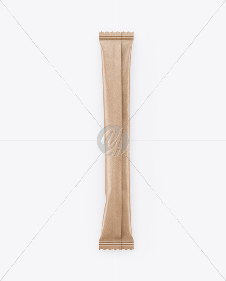 Kraft Stick Sachet Mockup