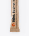 Kraft Stick Sachet Mockup