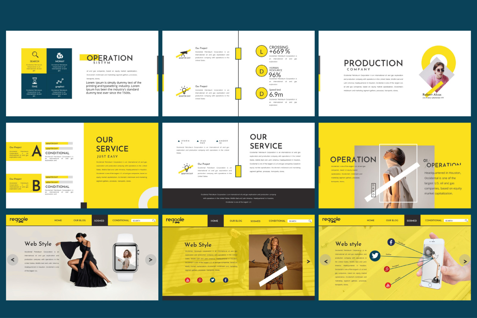 Regoole Bundle Presentation Template Regoole Bundle Presentation Template