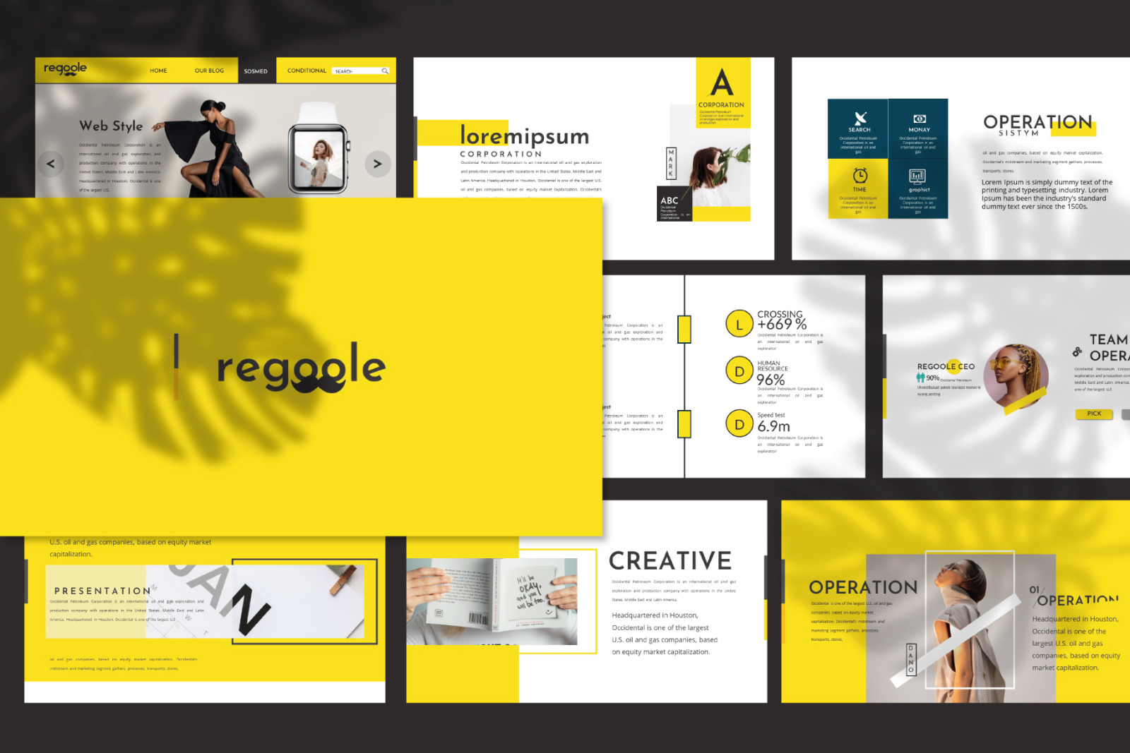 Regoole Bundle Presentation Template Regoole Bundle Presentation Template