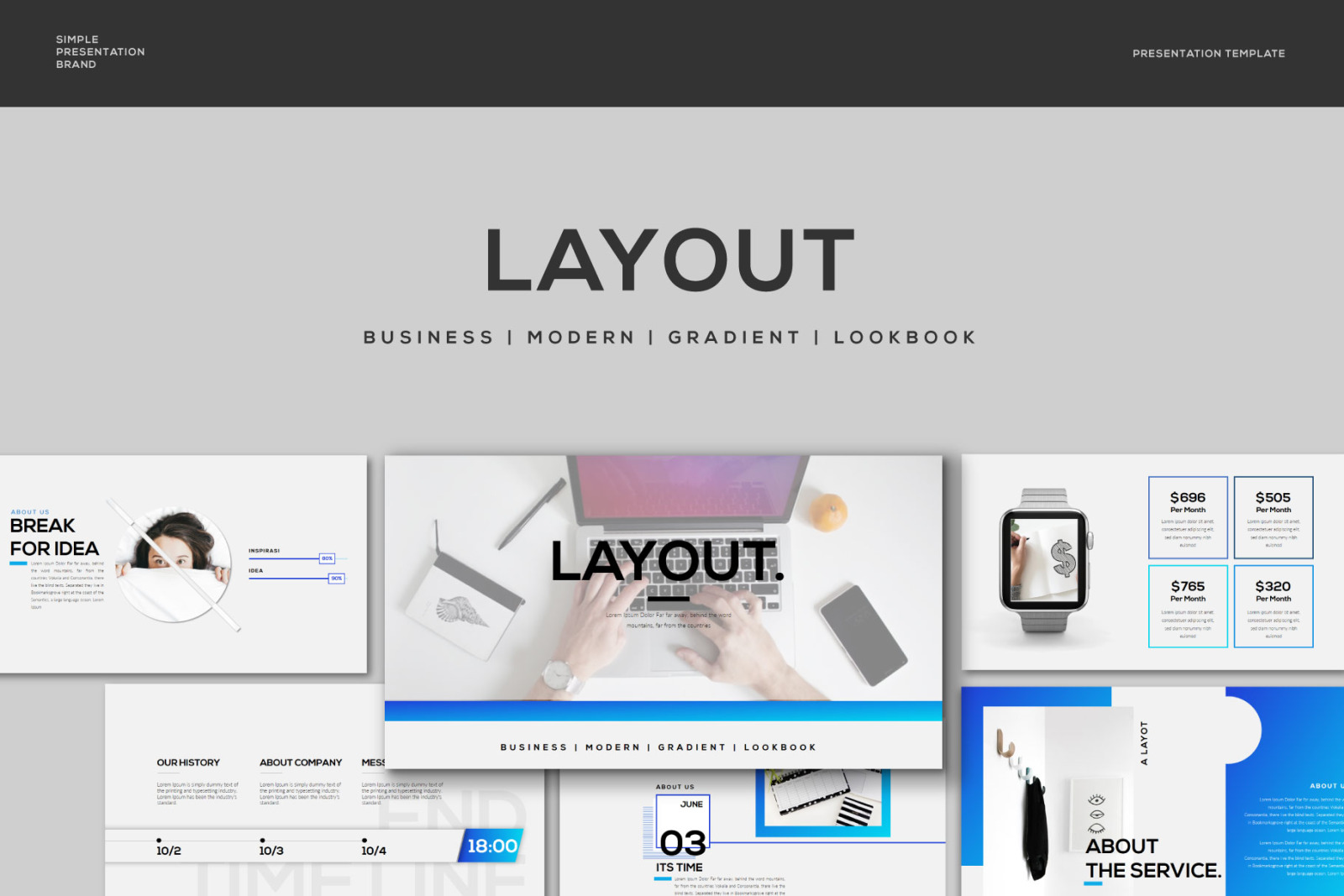 Layout Bundle Presentation Template