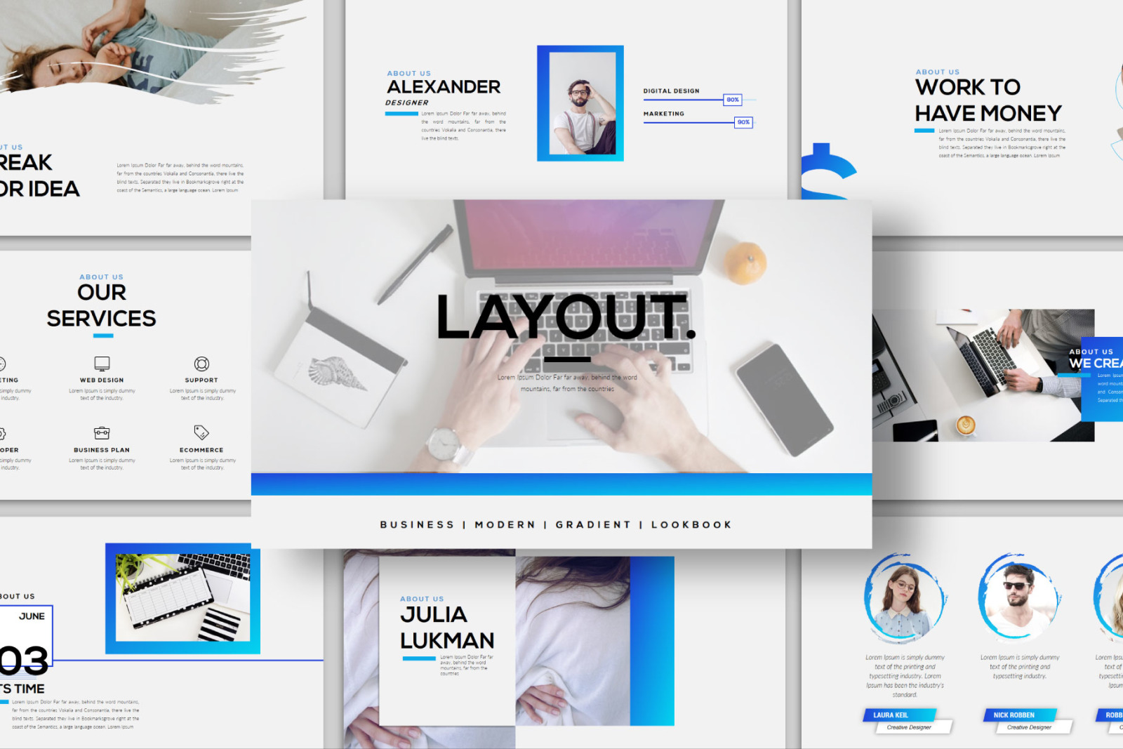 Layout Bundle Presentation Template