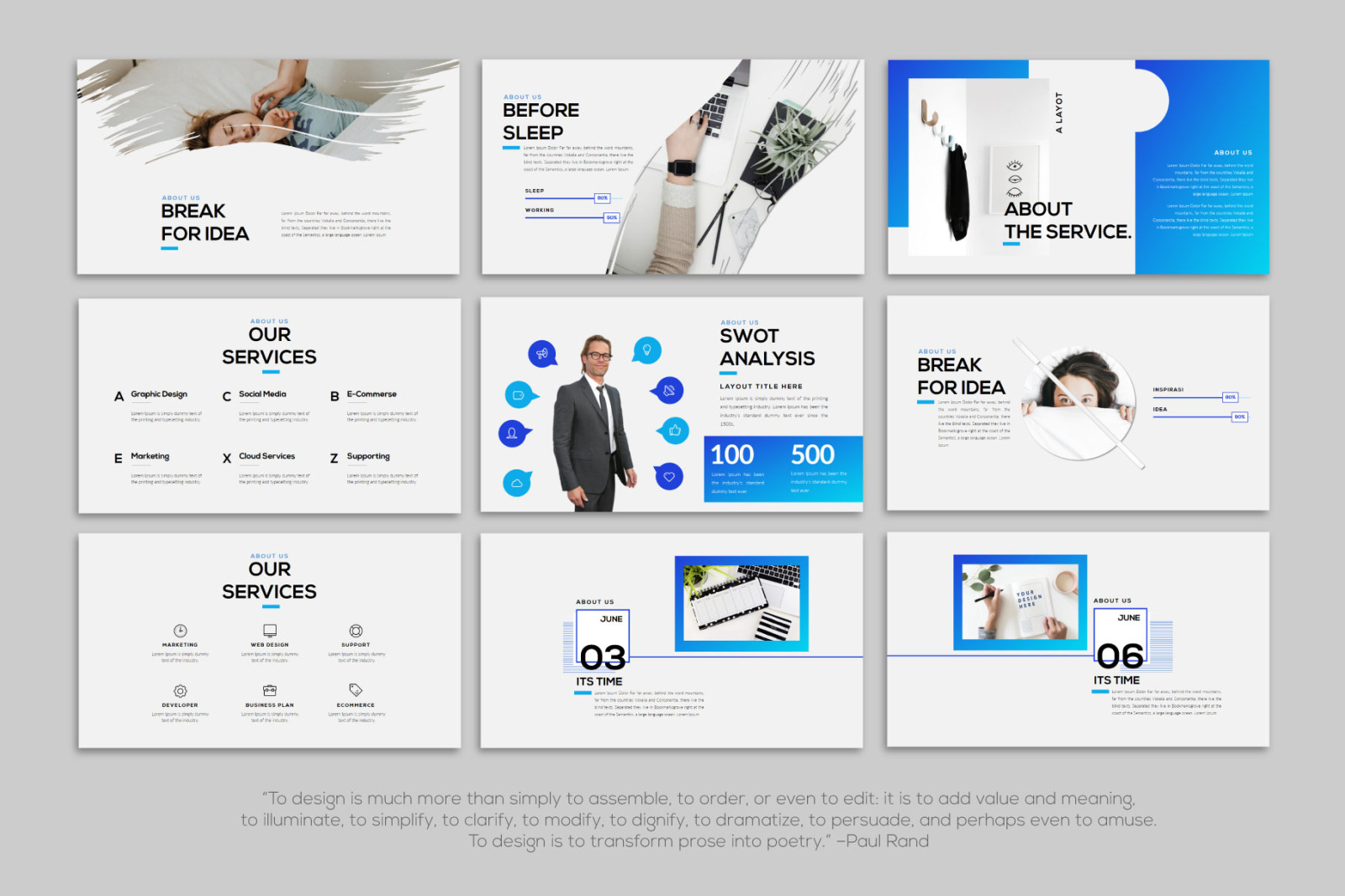 Layout Bundle Presentation Template Layout Bundle Presentation Template