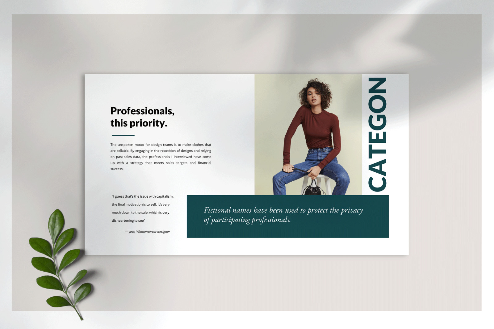 Categon Bundle Presentation Template