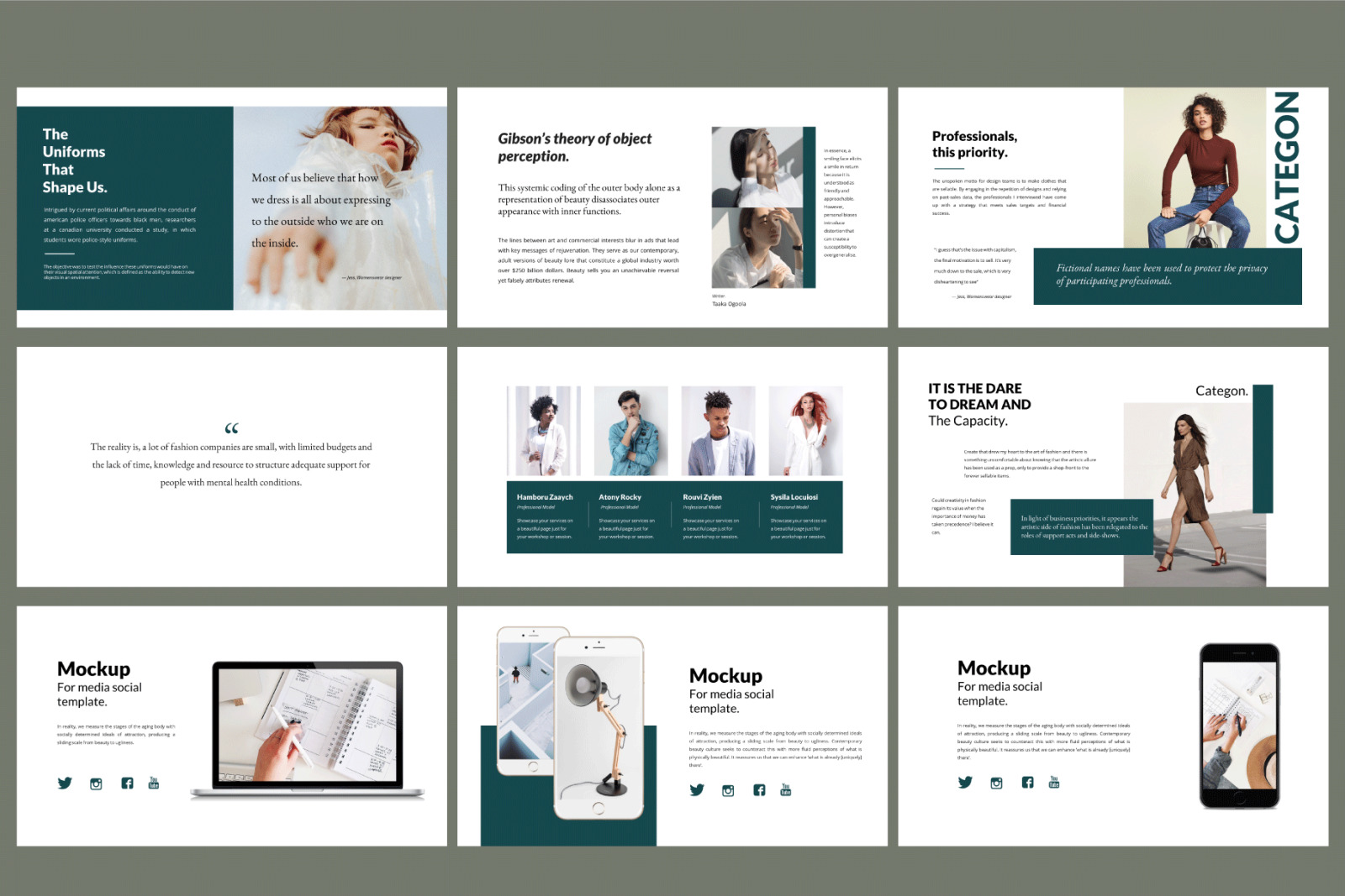 Categon Bundle Presentation Template