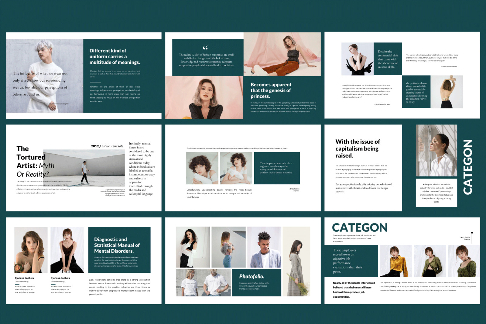 Categon Bundle Presentation Template