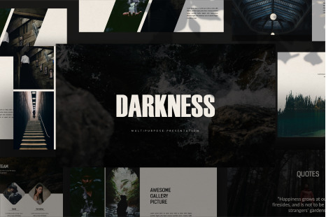 Darkness Bundle Presentation Template - Templates
