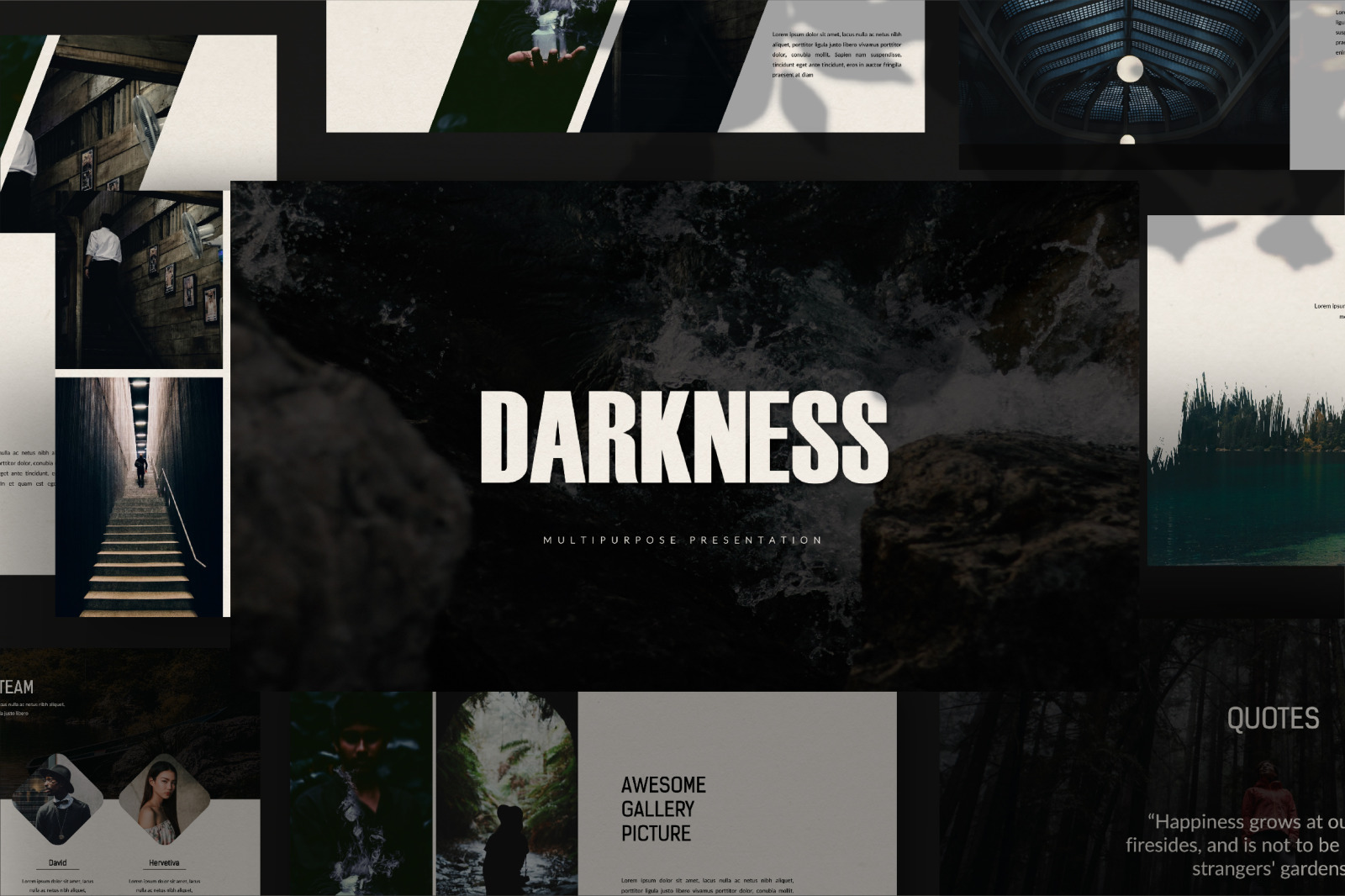 Darkness Bundle Presentation Template