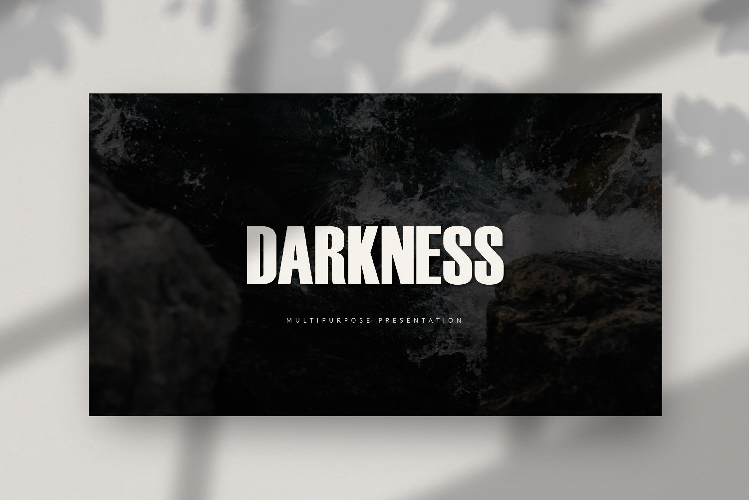 Darkness Bundle Presentation Template Darkness Bundle Presentation Template