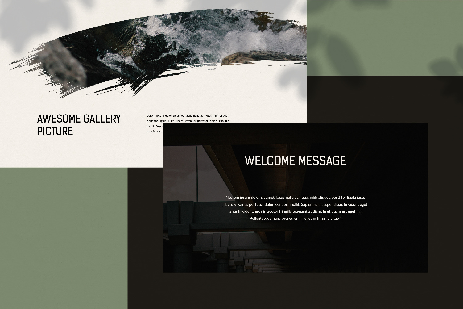 Darkness Bundle Presentation Template Darkness Bundle Presentation Template