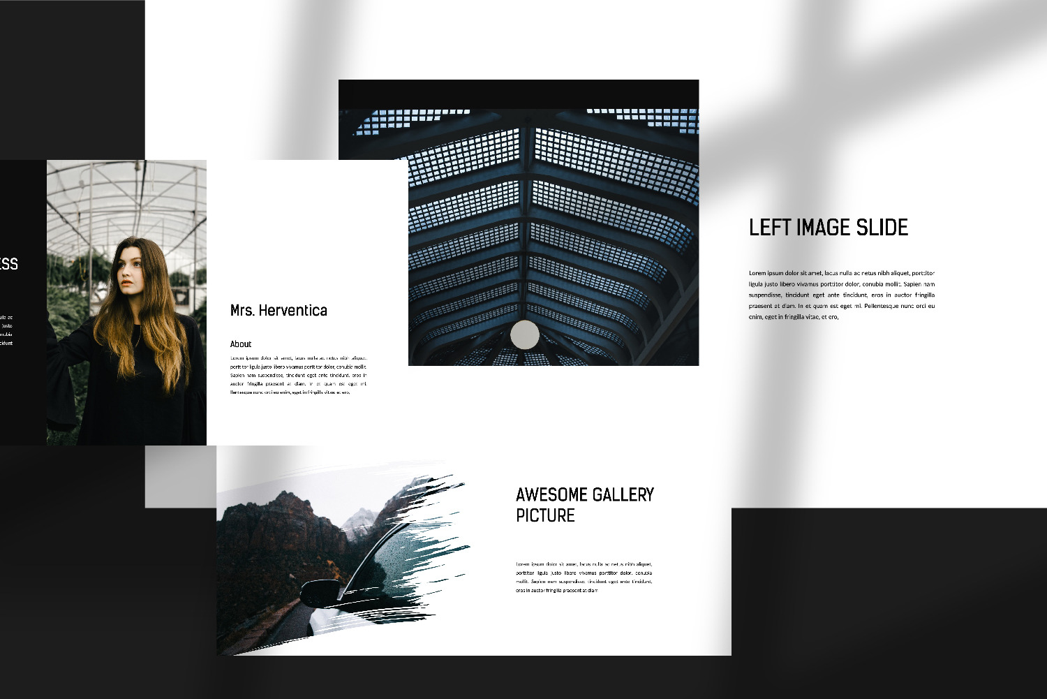 Darkness Bundle Presentation Template Darkness Bundle Presentation Template