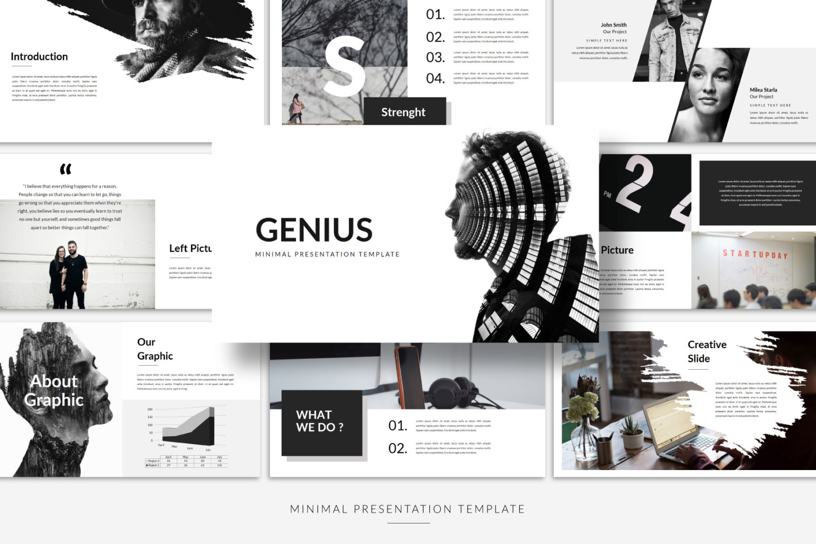Genius Bundle Presentation Template Genius Bundle Presentation Template