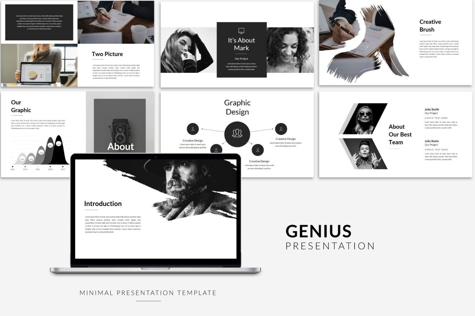 Genius Bundle Presentation Template Genius Bundle Presentation Template