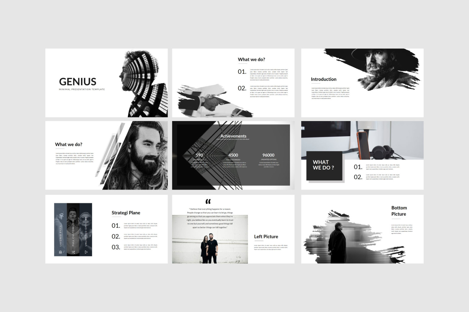 Genius Bundle Presentation Template Genius Bundle Presentation Template