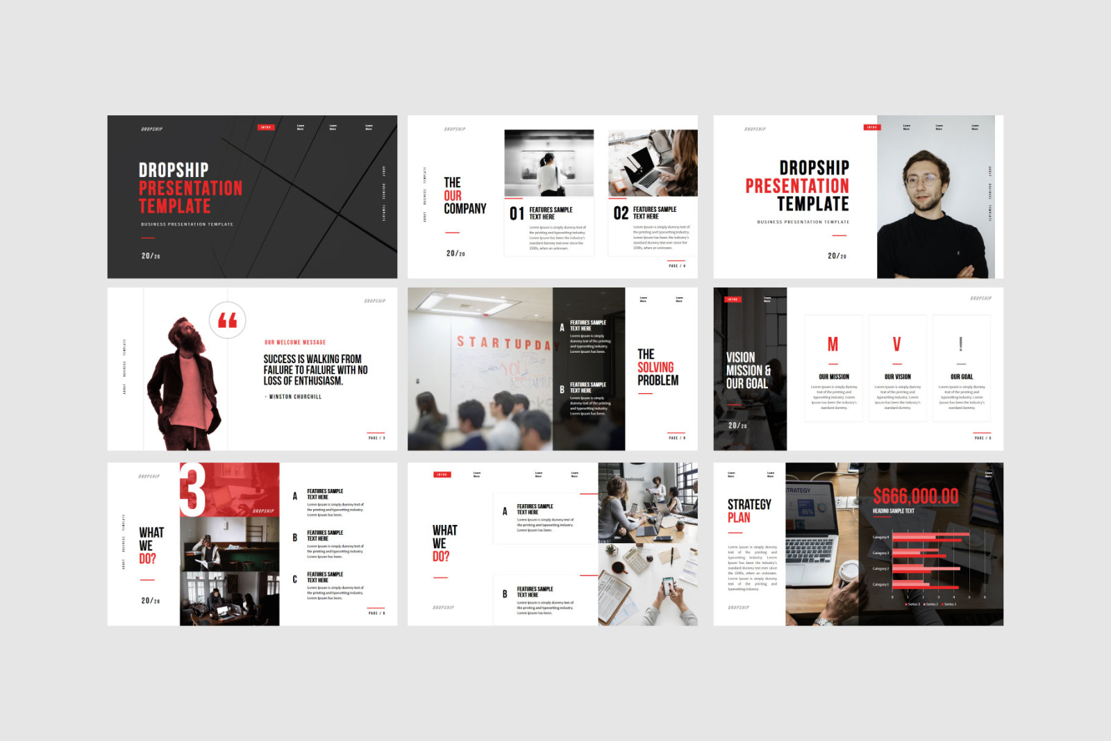 Dropship Bundle Presentation Template Dropship Bundle Presentation Template