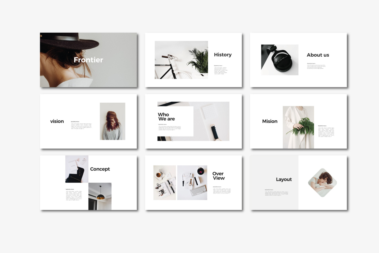Frontier Bundle Presentation Template Frontier Bundle Presentation Template