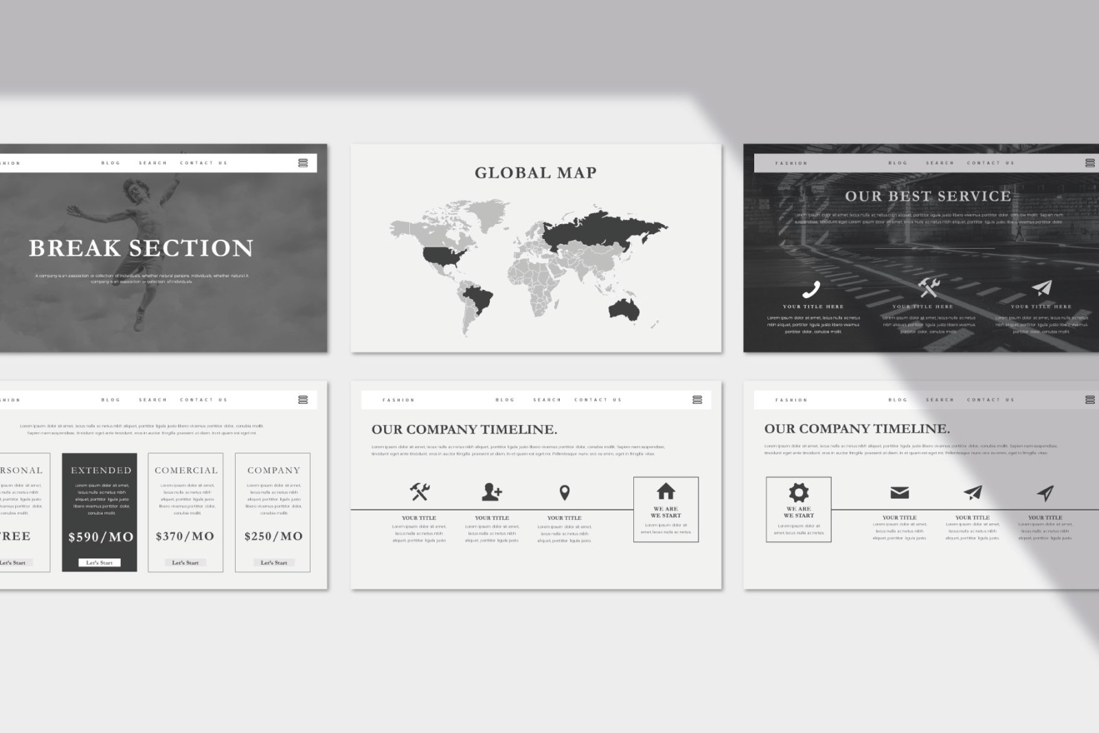 Eurofia Bundle Presentation Template