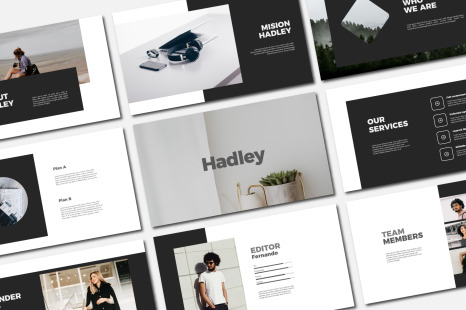 Hadley Bundle Presentation Template - Templates