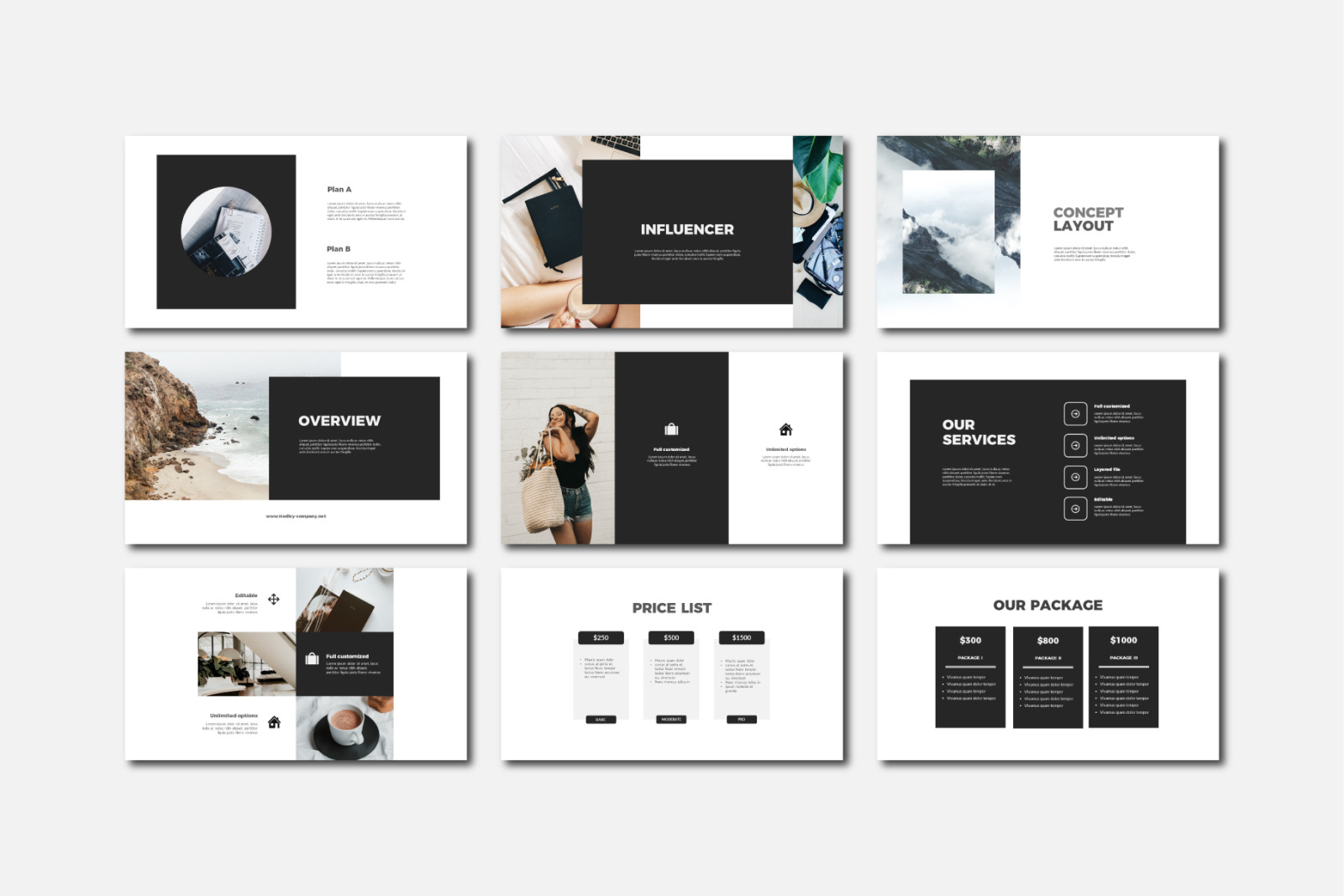 Hadley Bundle Presentation Template